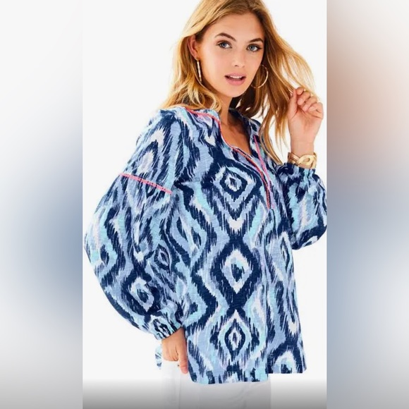Lilly Pulitzer Tops - Lilly Pulitzer | Kalissa Tunic | Excellent Condition| Size Small
